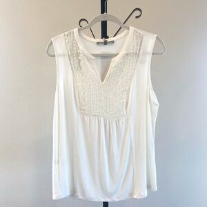 Daniel Rainn Dianna Embroidered Knit Tank